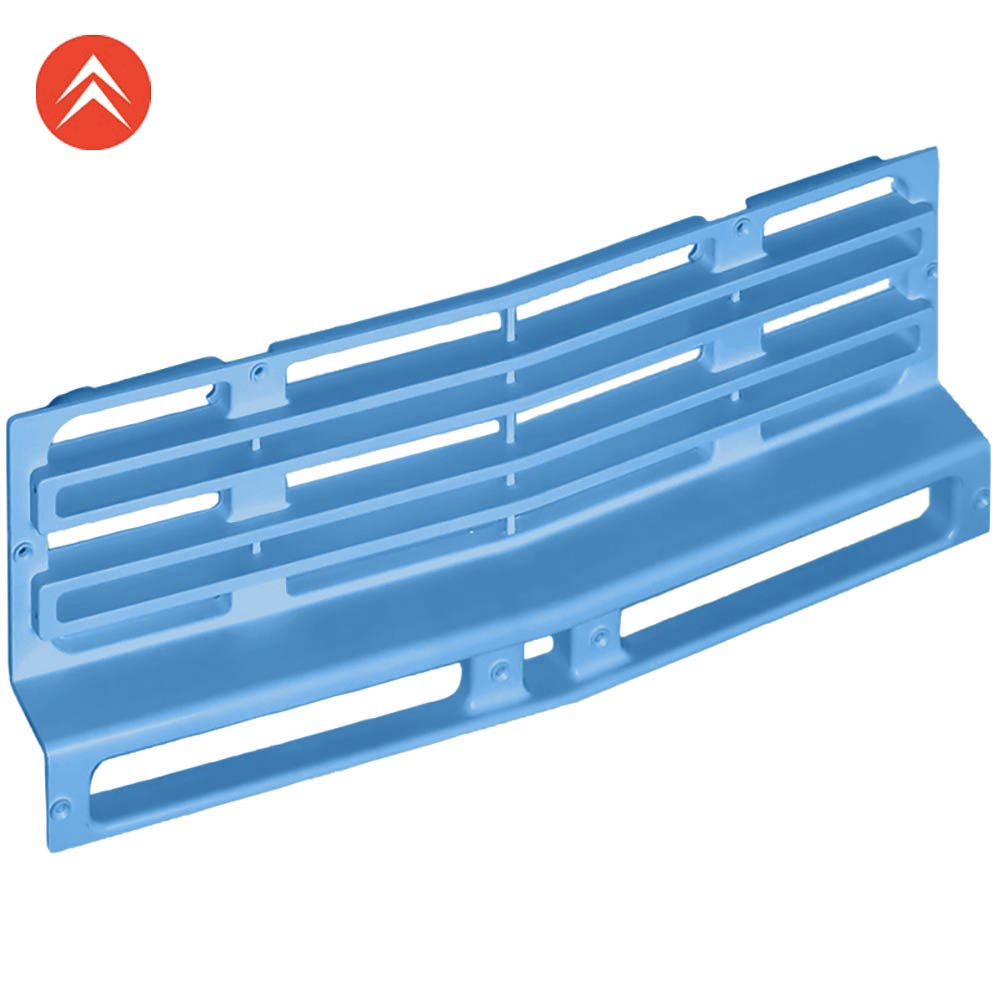 010301011 Mehari Front Grille - PMMA Calanque Blue