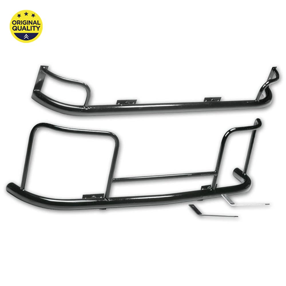 01090100 Mehari Front & Rear Bumper Set - Black