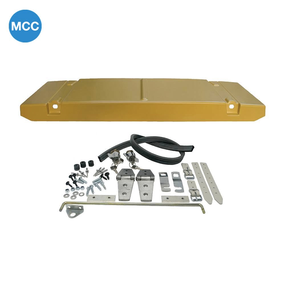 020270005 Mehari Lockable Boot Lid - ASA Yellow
