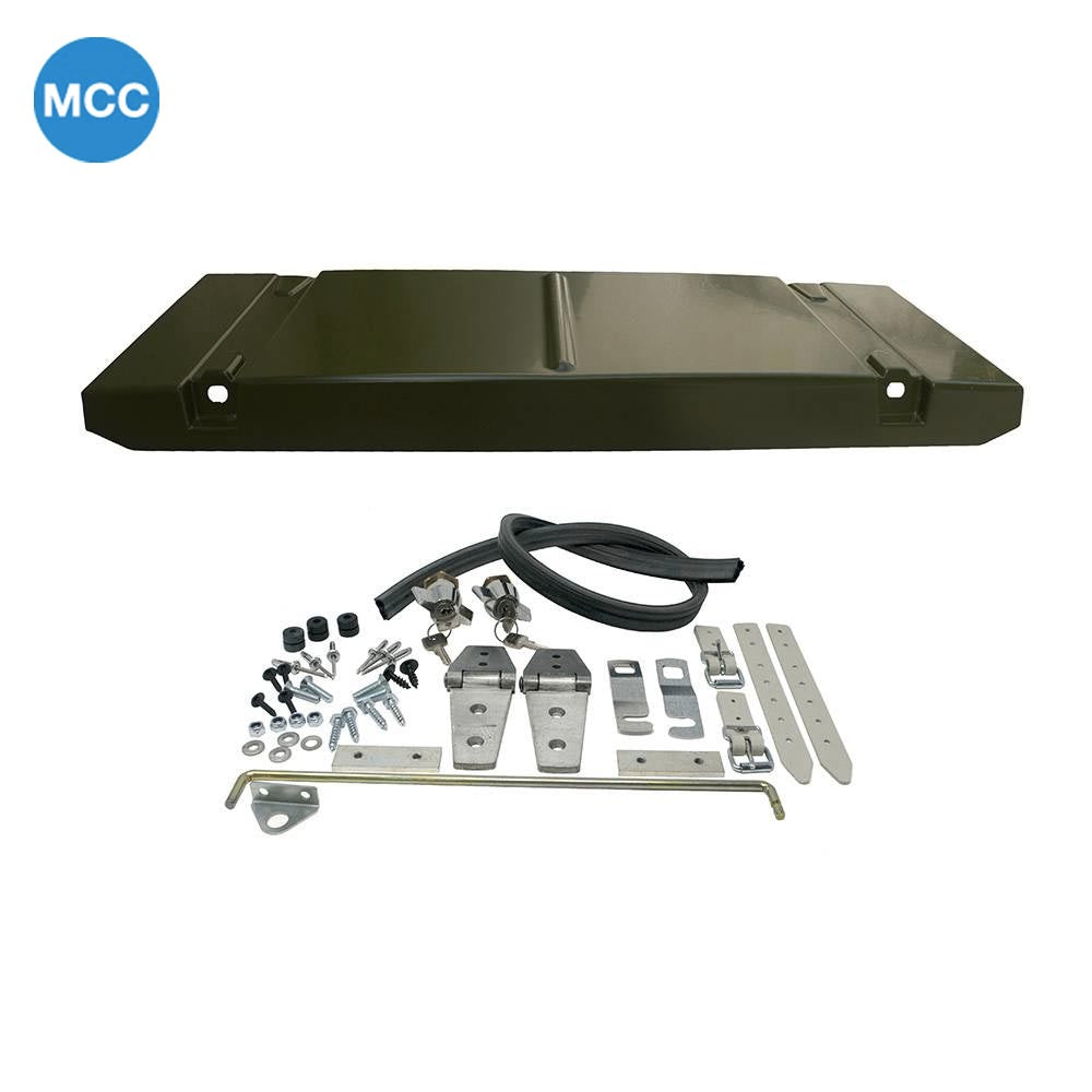 020270007 Mehari Lockable Boot Lid - ASA Montana Green