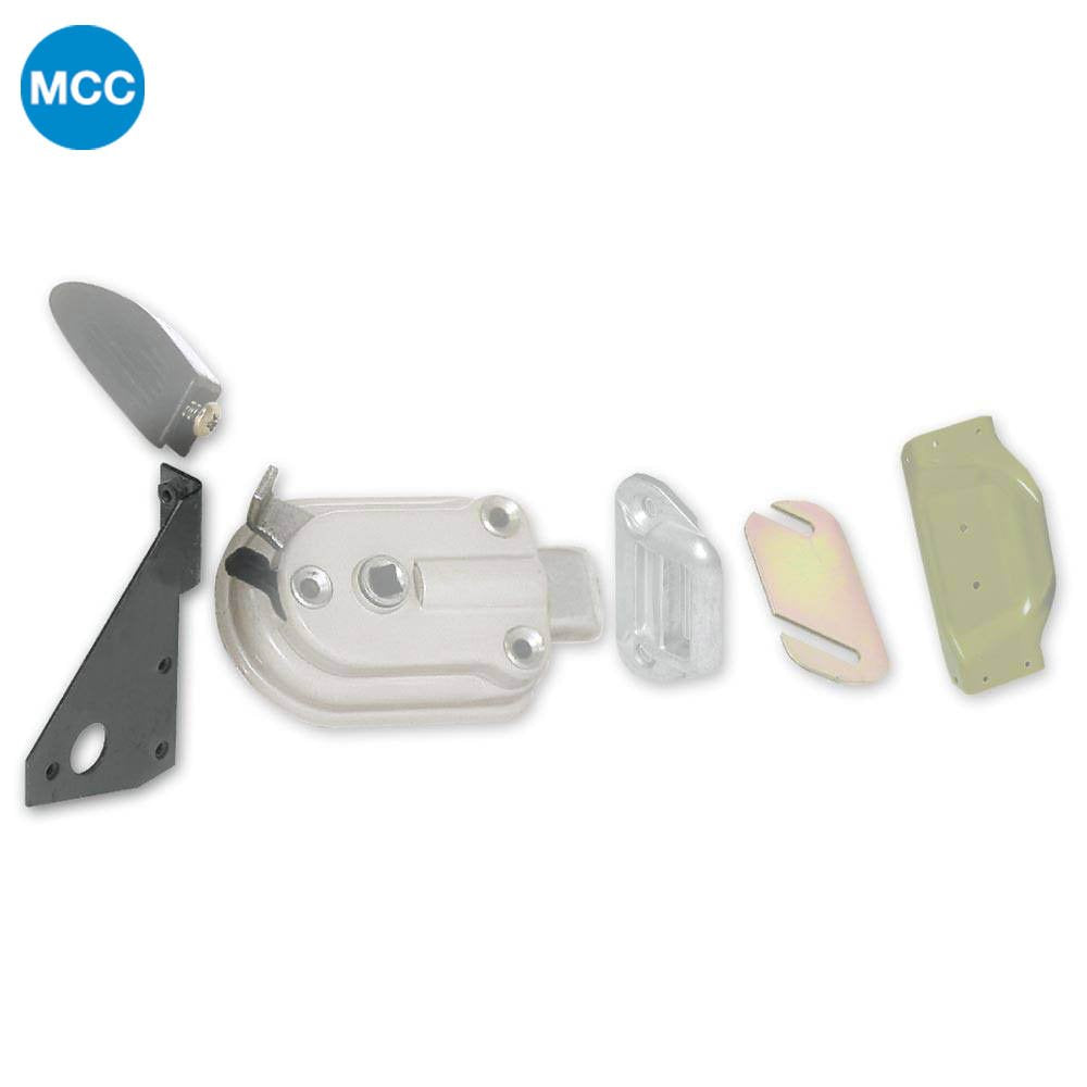 0430902 LEFT - Mehari Front Door Lock Backing Plate for Old Model