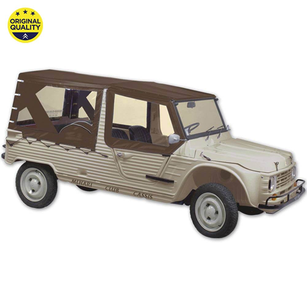 0801026 Mehari AZUR Complete Hood Cover Set - Brown