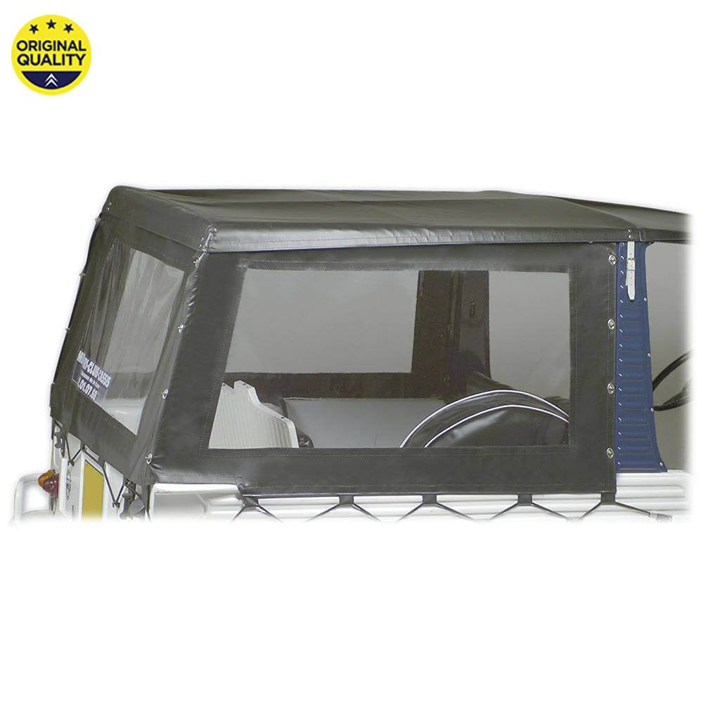 0801107 Mehari Hood Top Cover for Iron Windscreen - Black