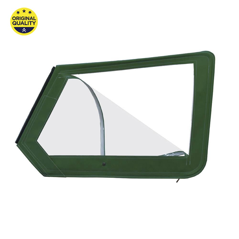 0801329 Mehari Upper LEFT Door with Roll Down Window - Green