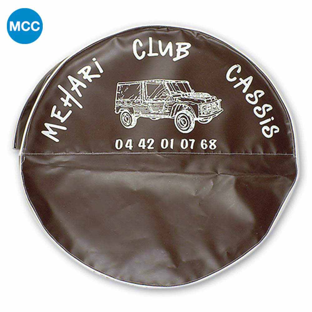 0802106 Mehari Spare Wheel Cover - Brown