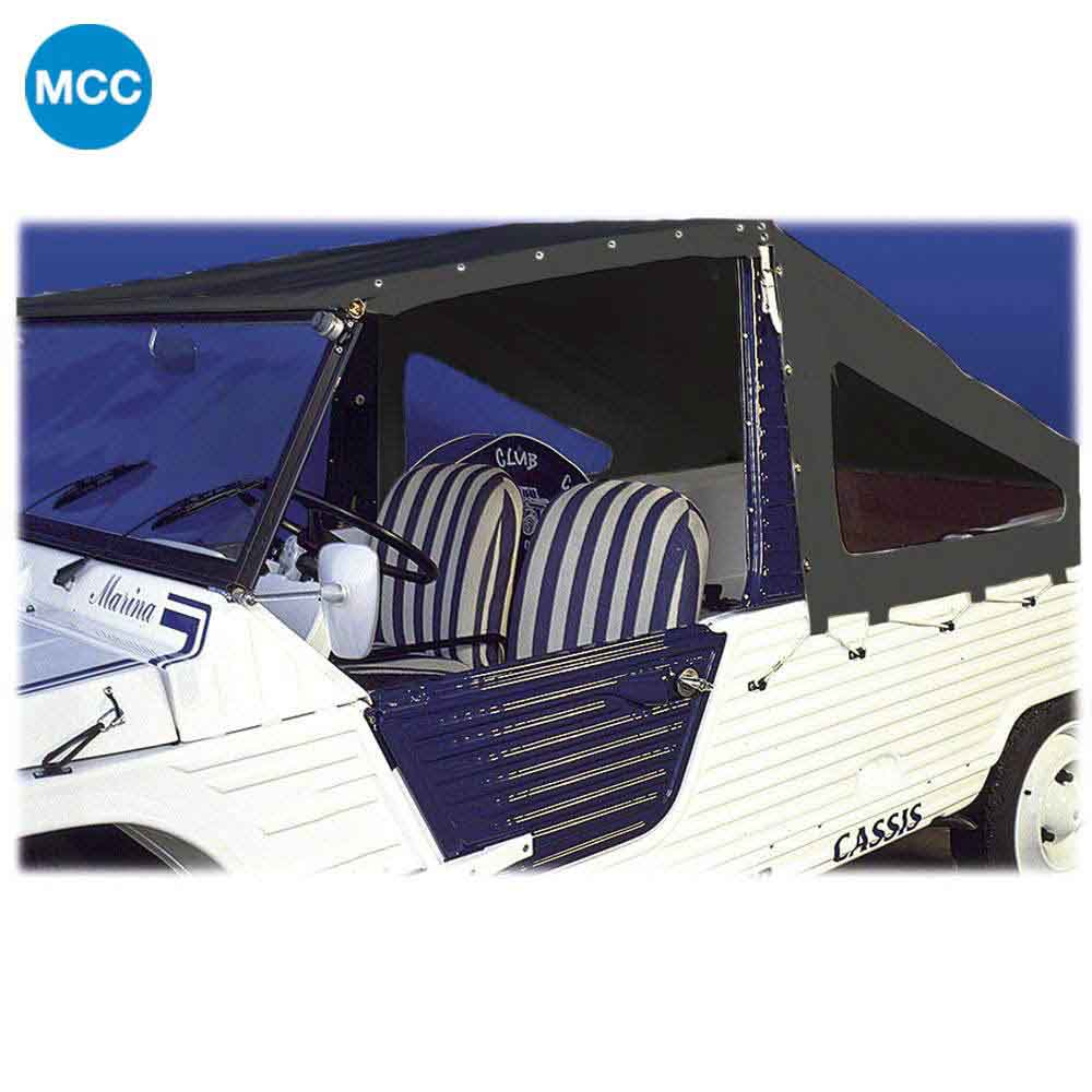 0806017 Mehari Touareg Style Hood - Black