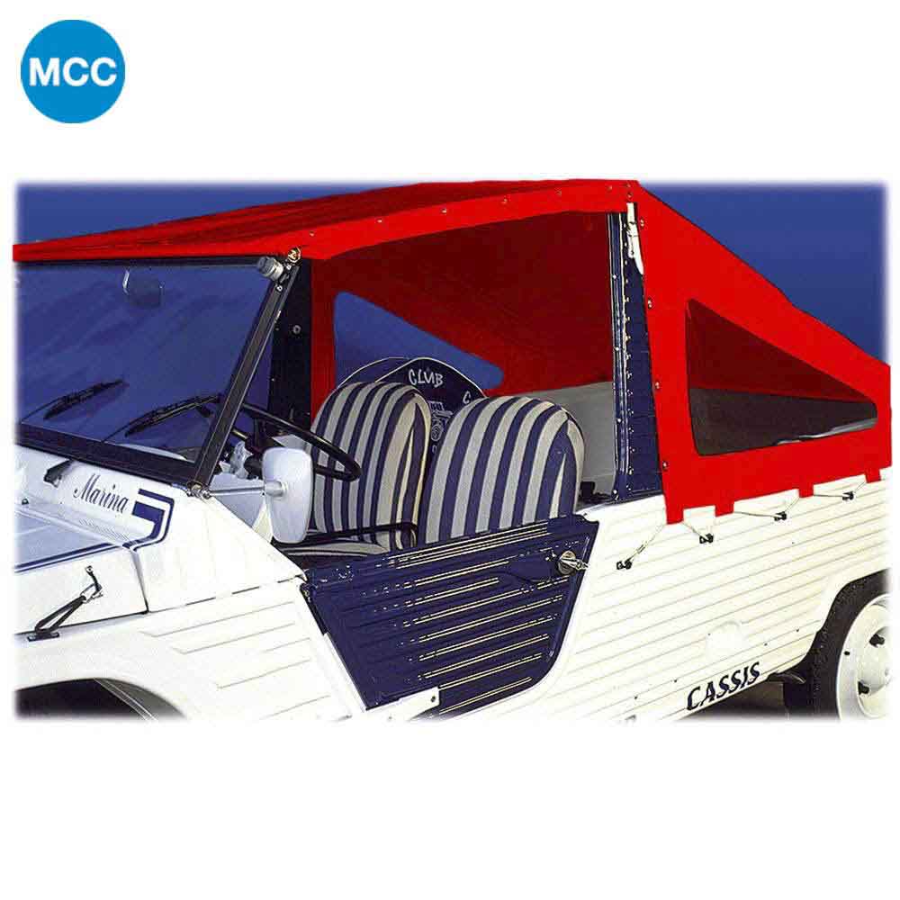 0806018 Mehari Touareg Style Hood - Red
