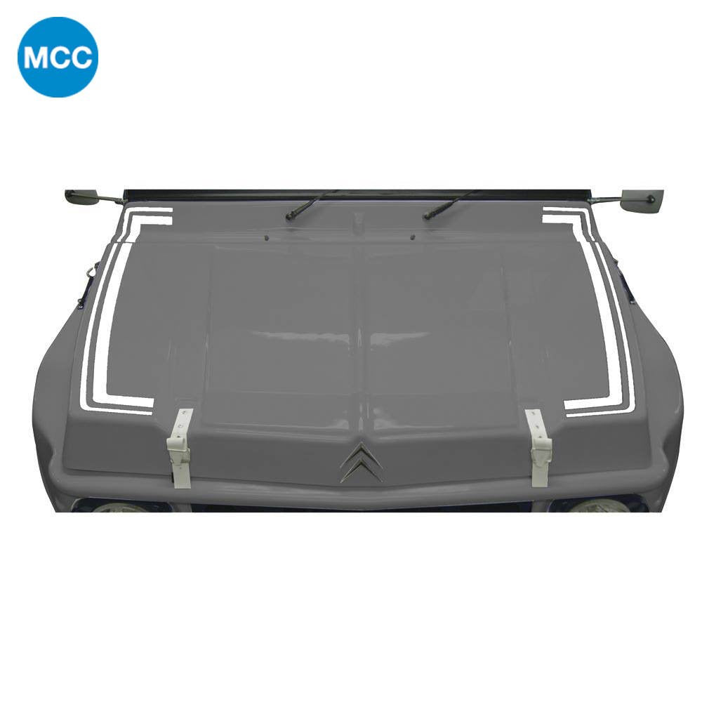 0908001 Mehari Bonnet Stickers - White