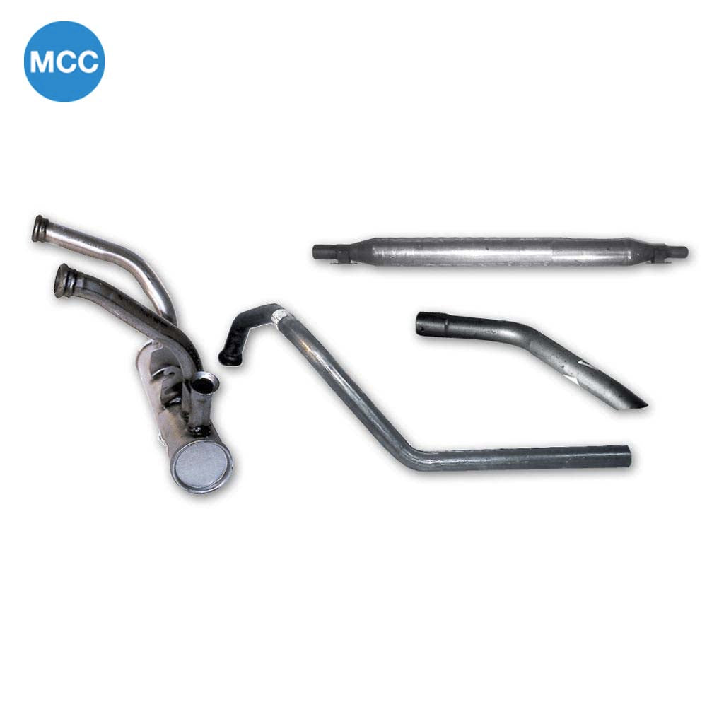 10090000 Mehari Van Full Exhaust for 602cc