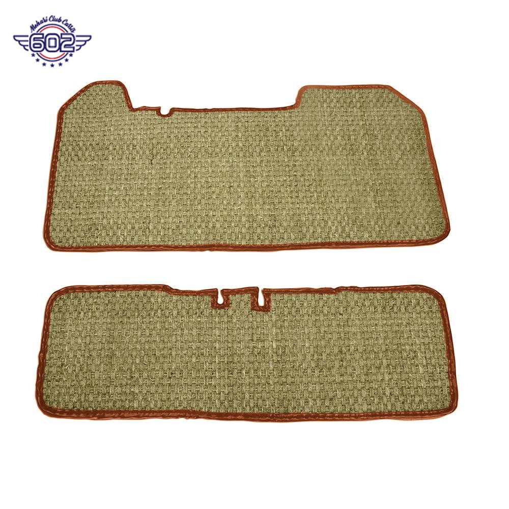 1331500 Mehari Floor Matt Set LHD for 4 Seater - Orange