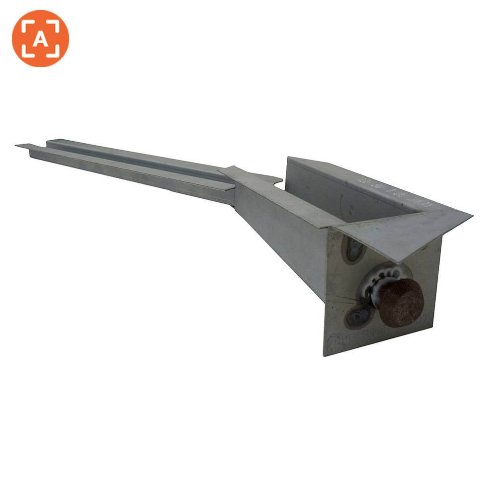 2300831 LEFT - 2cv AZU Van Rear Wing Inner Bumper Support