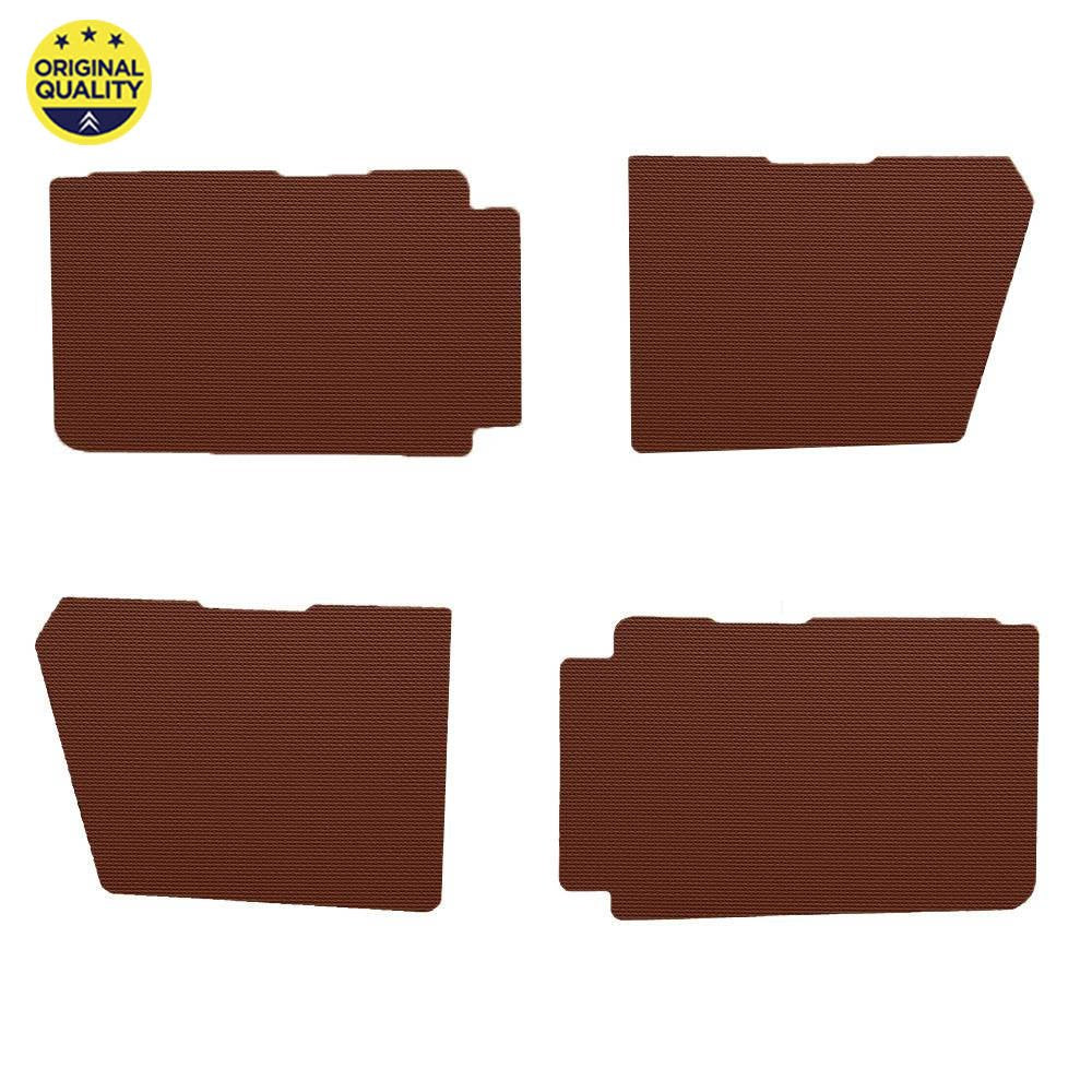 24124195 2cv Small Door Card Set - Chocolate Targa