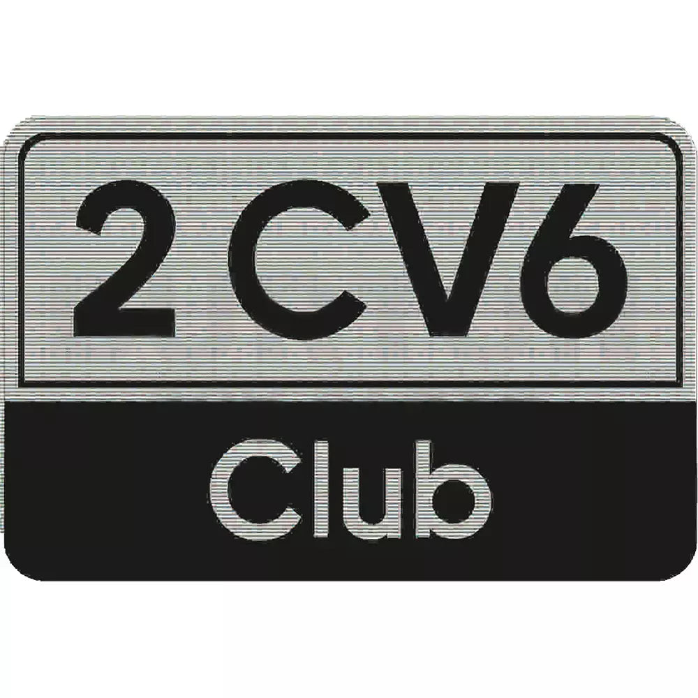 2908182 2cv6 Club Sticker
