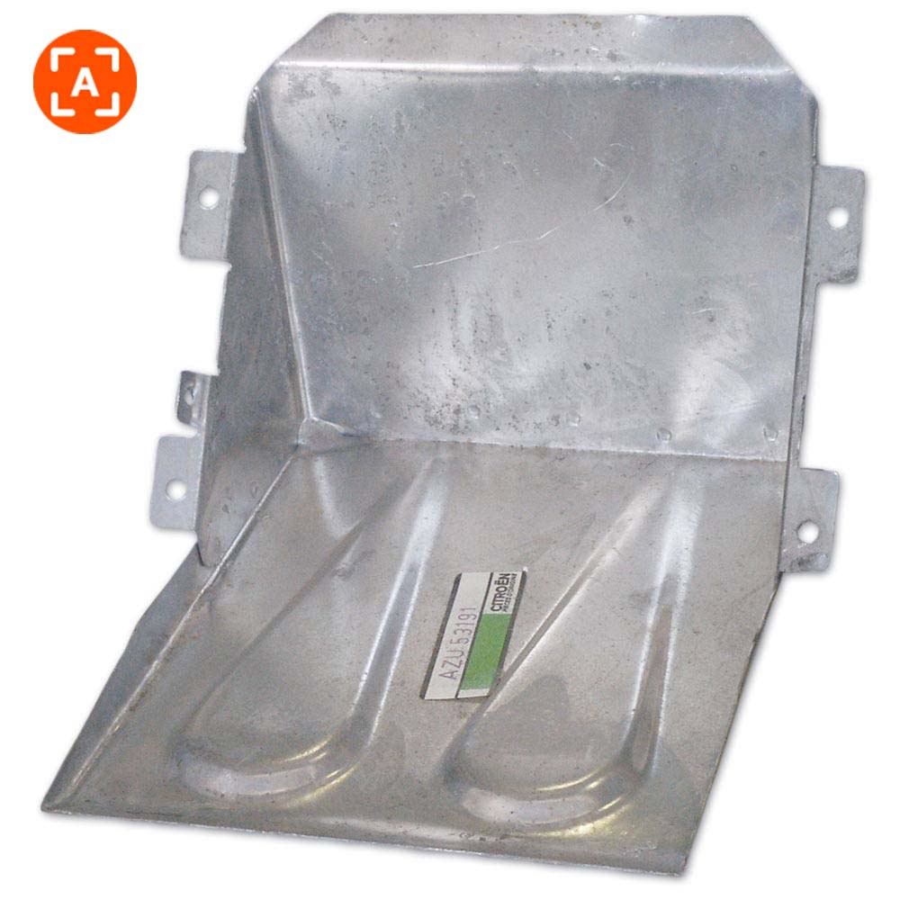 3108100 2cv Galvanised Battery Tray