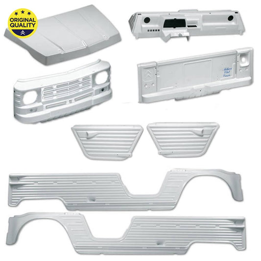 03052120 Mehari Body Panel Kit - New Model - ASA Unpainted