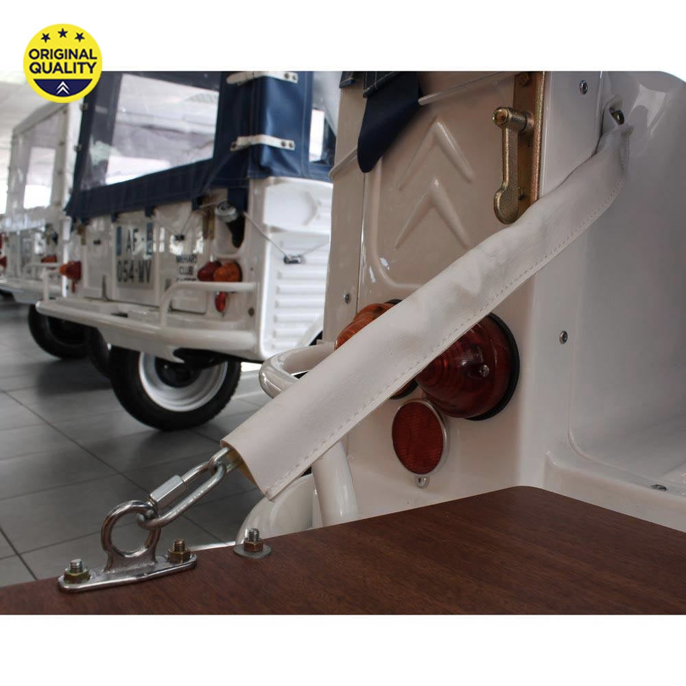 02041100 Mehari Tailgate Chain & Cover - White