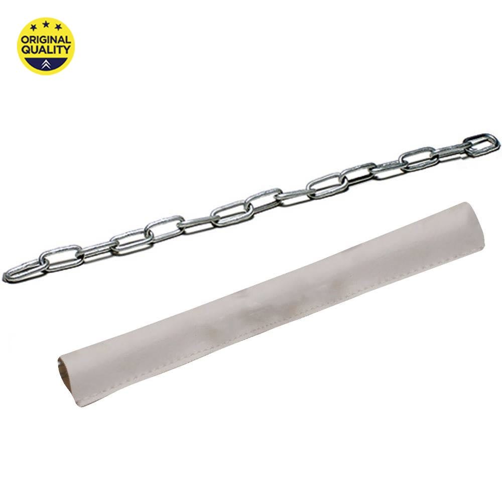 02041100 Mehari Tailgate Chain & Cover - White