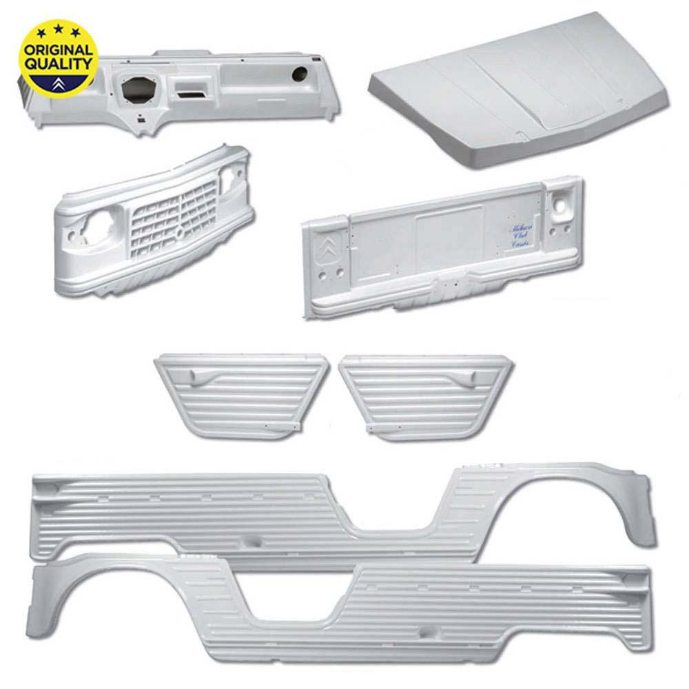 03053020 Mehari Body Panel Kit - Old Model - ASA Unpainted