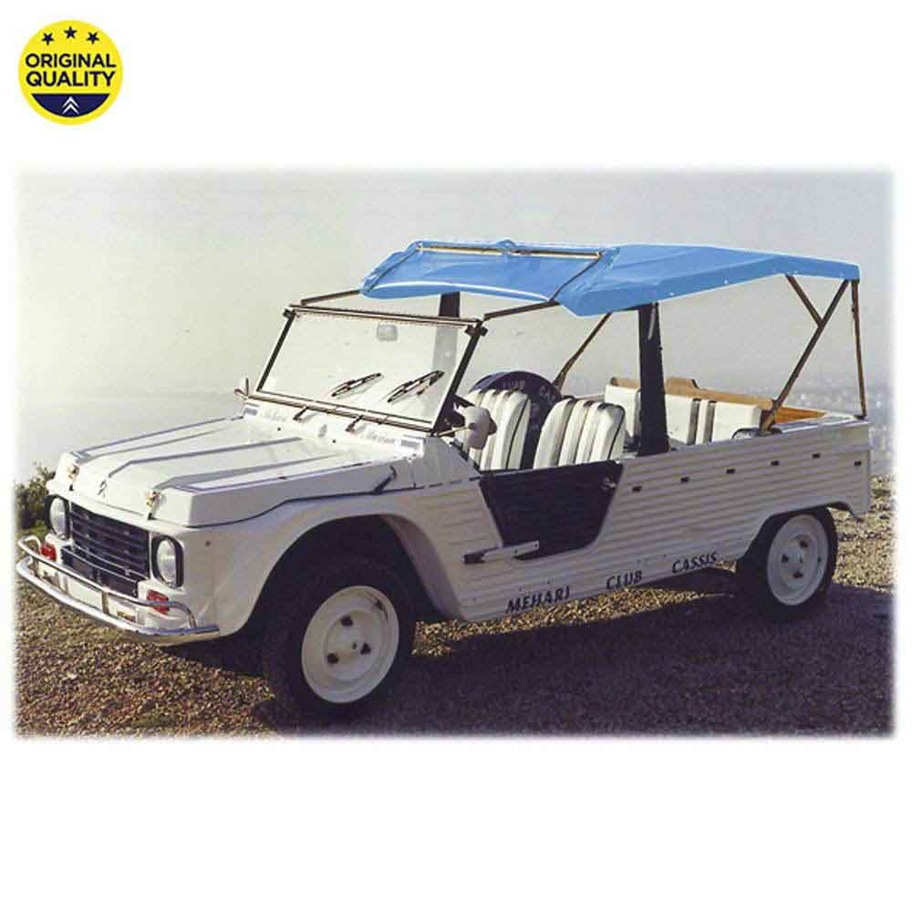 07022130 Mehari AZUR Hood Conversion Kit (Complete Hood) - Gitane Blue