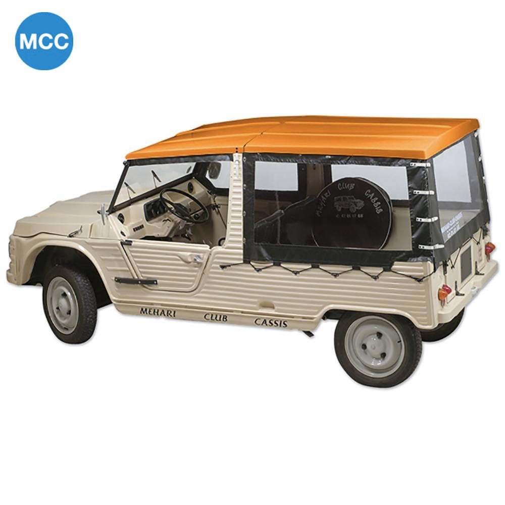 080105006 Mehari Front & Rear Hood Set for Hard Top Hoods ONLY - ASA Orange