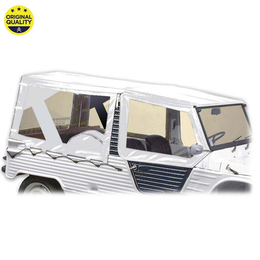 0801121 Mehari AZUR Hood Top Cover with Fixings - White