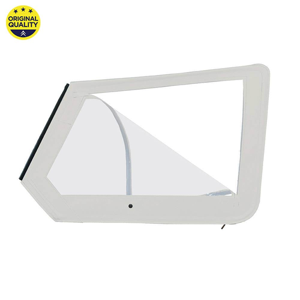 0801321 Mehari Upper LEFT Door with Roll Down Window - White