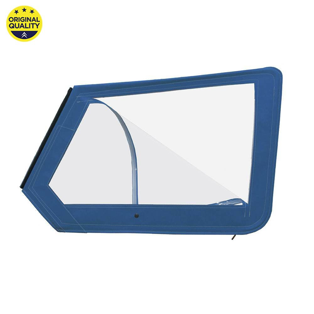 0801323 Mehari Upper LEFT Door with Roll Down Window - Light Blue