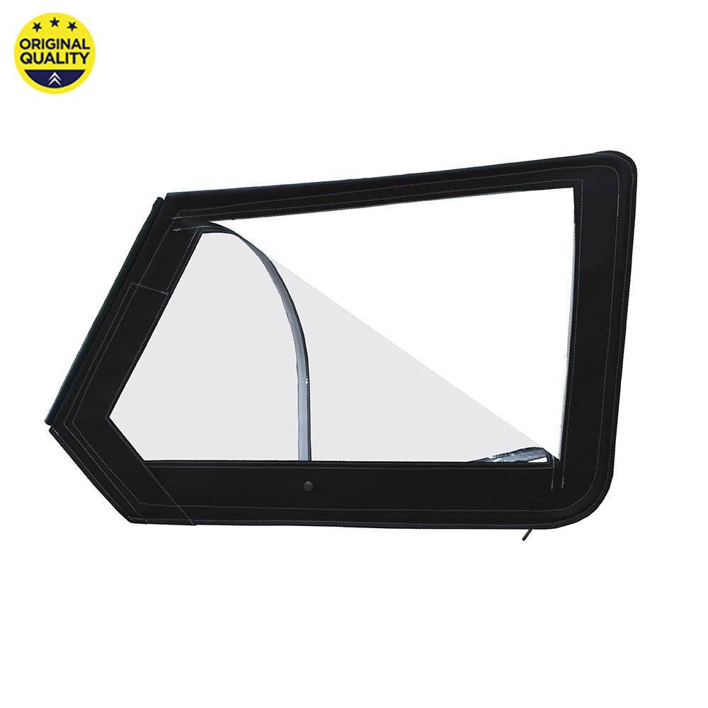 0801327 Mehari Upper LEFT Door with Roll Down Window - Black