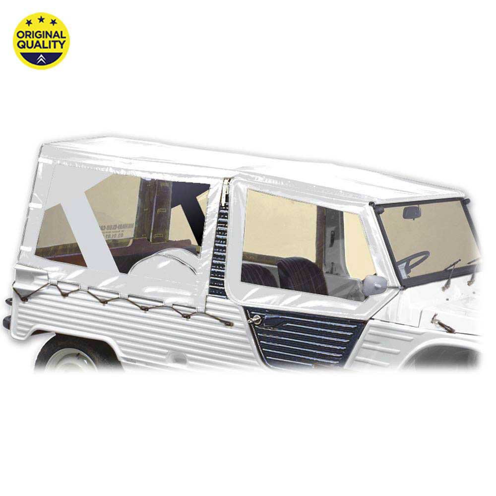 0801721 Mehari Azur Hood Rear Cover - White