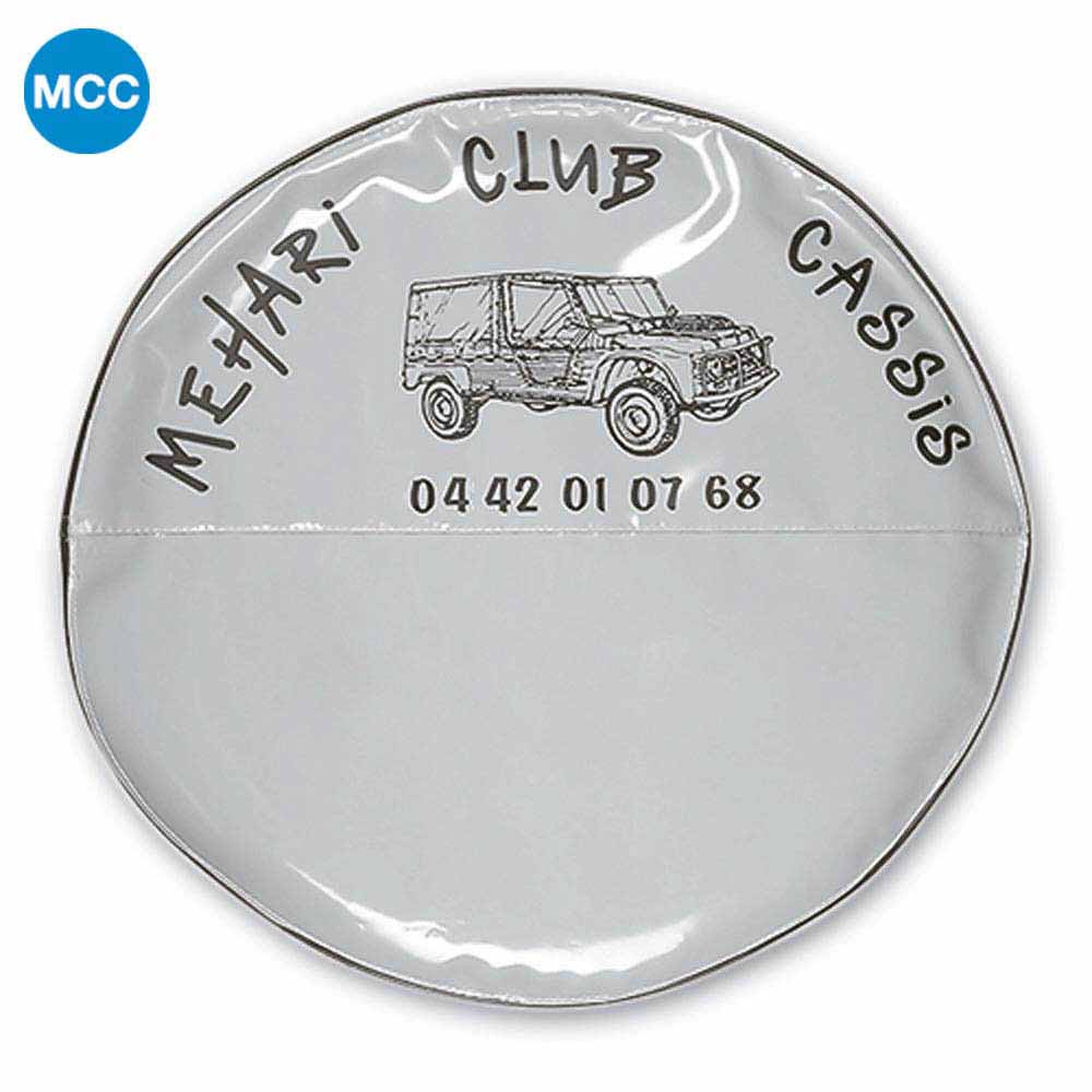 0802104 Mehari Spare Wheel Cover - Grey