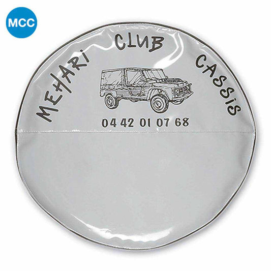 0802104 Mehari Spare Wheel Cover - Grey
