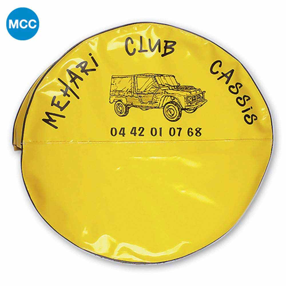 0802105 Mehari Spare Wheel Cover - Yellow