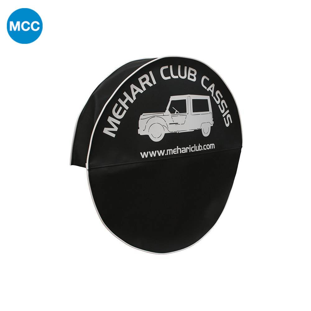 0802107 Mehari Spare Wheel Cover - Black