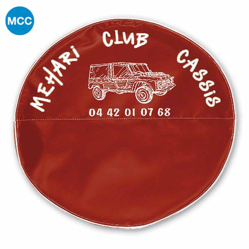 0802108 Mehari Spare Wheel Cover - Red