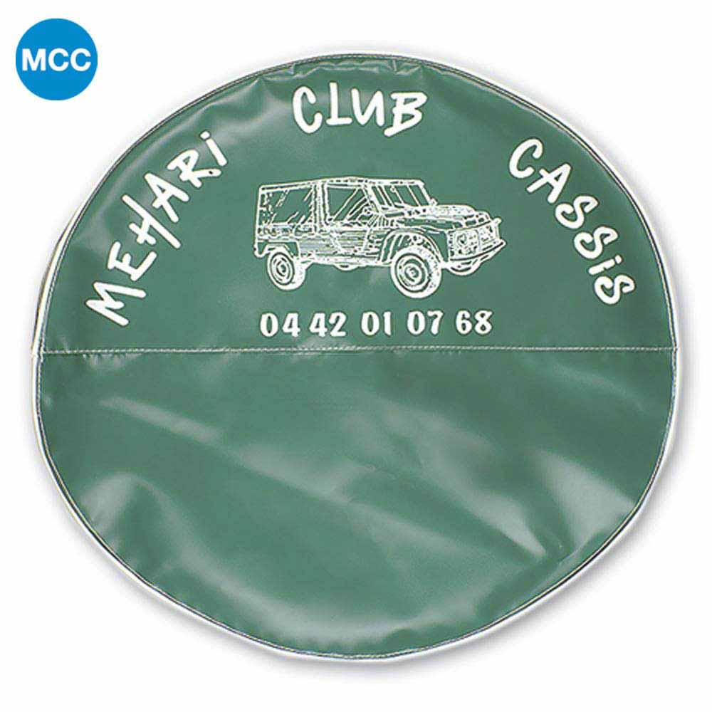 0802109 Mehari Spare Wheel Cover - Green