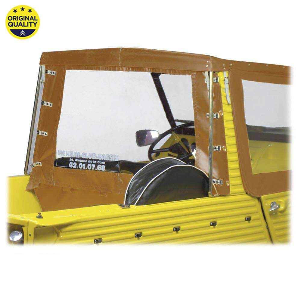 0804016 Mehari Pick Up Style Hood (Rear Cover) - Brown