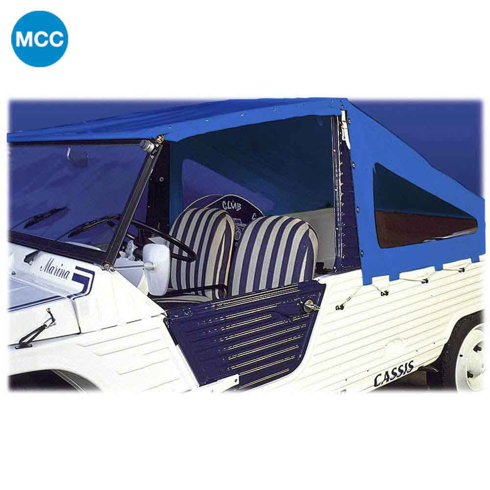 0806012 Mehari Touareg Style Hood - Dark Blue