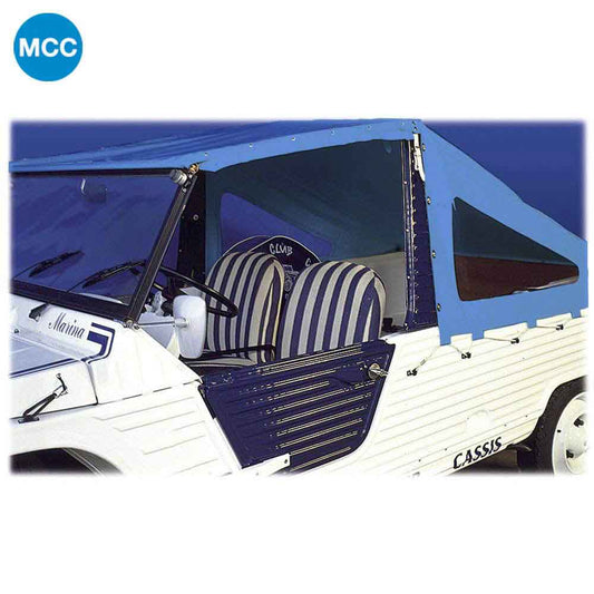 0806013 Mehari Touareg Style Hood - Light Blue