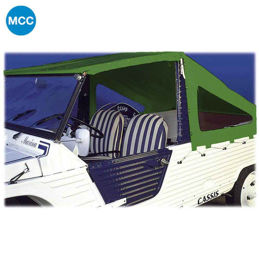 0806019 Mehari Touareg Style Hood - Green