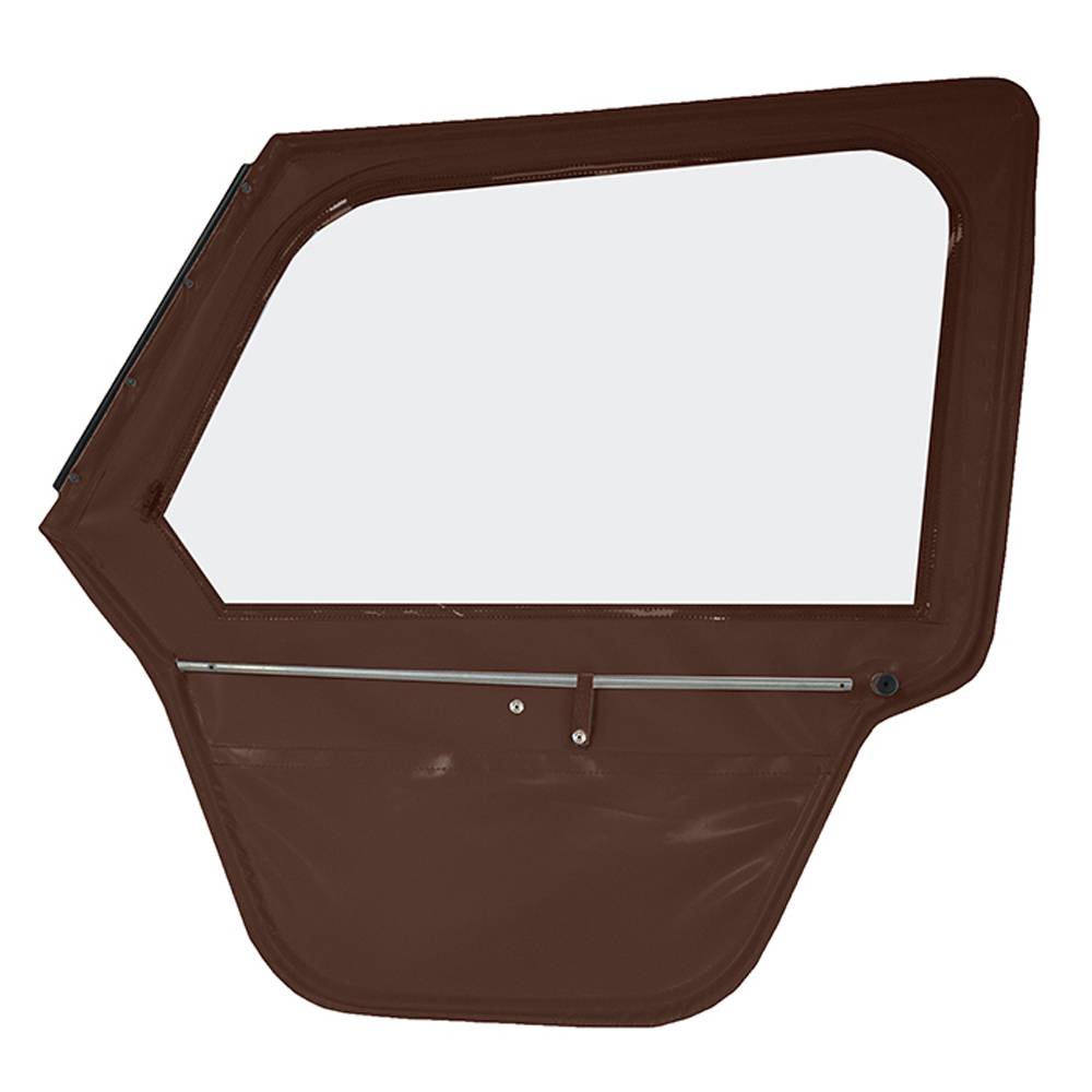 0820136 Mehari RIGHT Door with Roll Down Window for Aluminium Windscreen - Brown