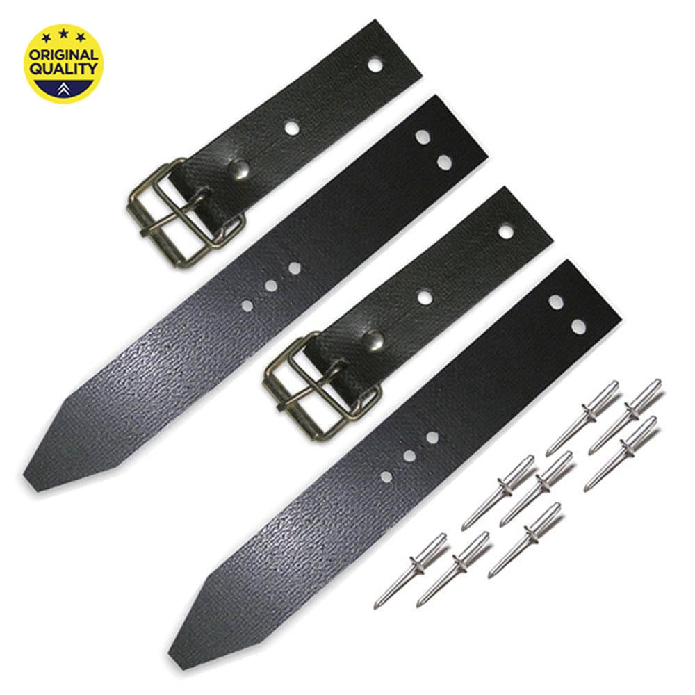 0902117 Mehari Bonnet Strap Set - Black