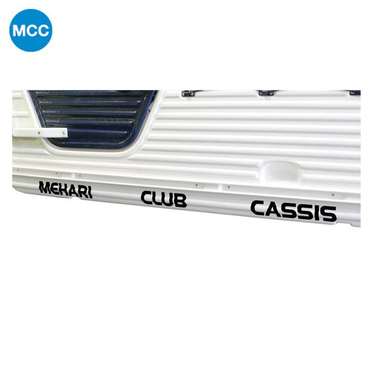 0904007 Mehari Sill & Rear Panel Stickers - Black