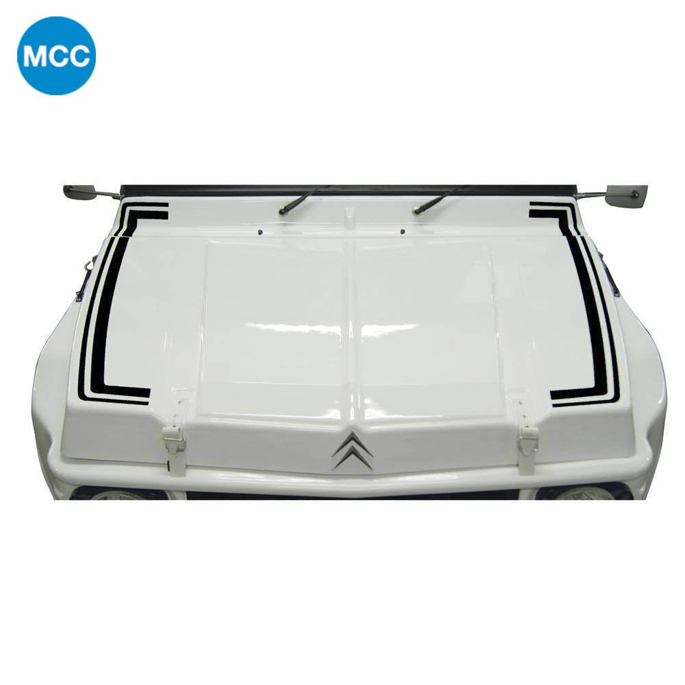 0908007 Mehari Bonnet Stickers - Black
