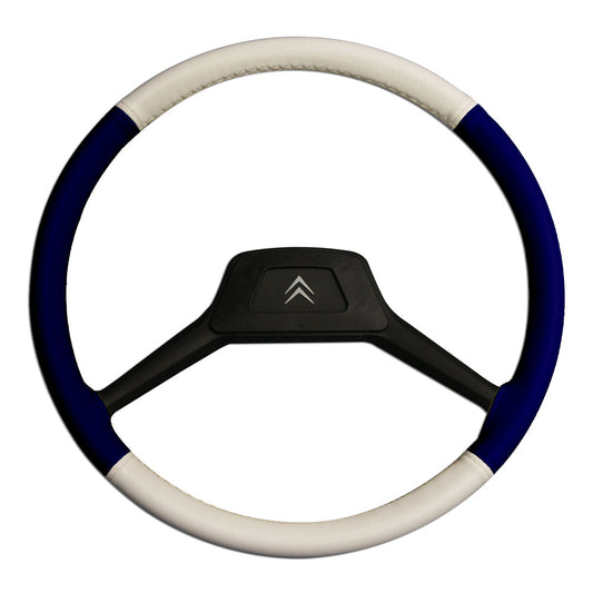 1005665 Steering Wheel Cover 39cm - Blue & White