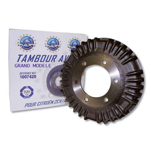1007420 Front Brake Drum (220mm Drum)