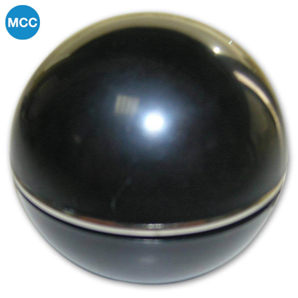 1013226 Gear Knob Black Plastic with Chrome Ring