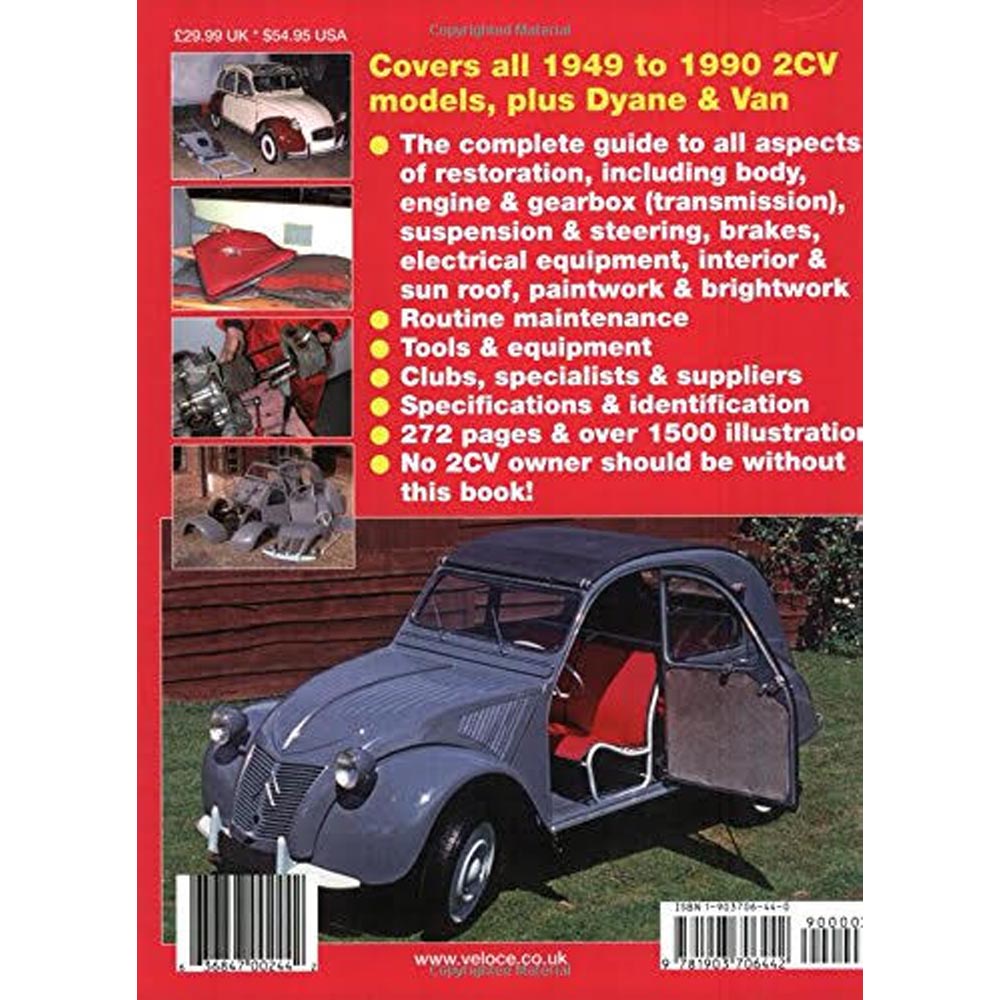 8011042 How to Restore Citroen 2cv by Lindsay Porter