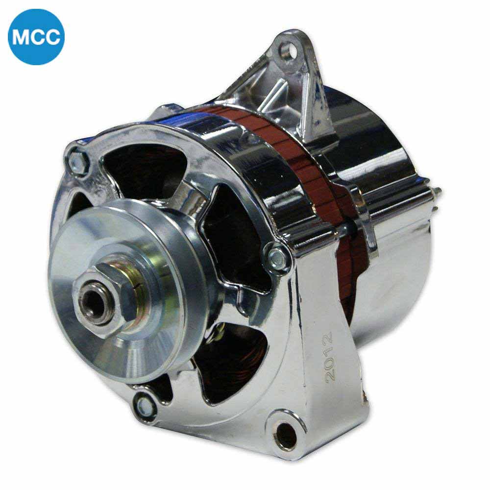 1103007 Chrome Alternator 12v