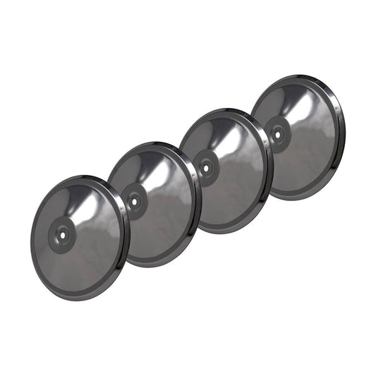 1200541 Stainless Steel Hub Caps x4