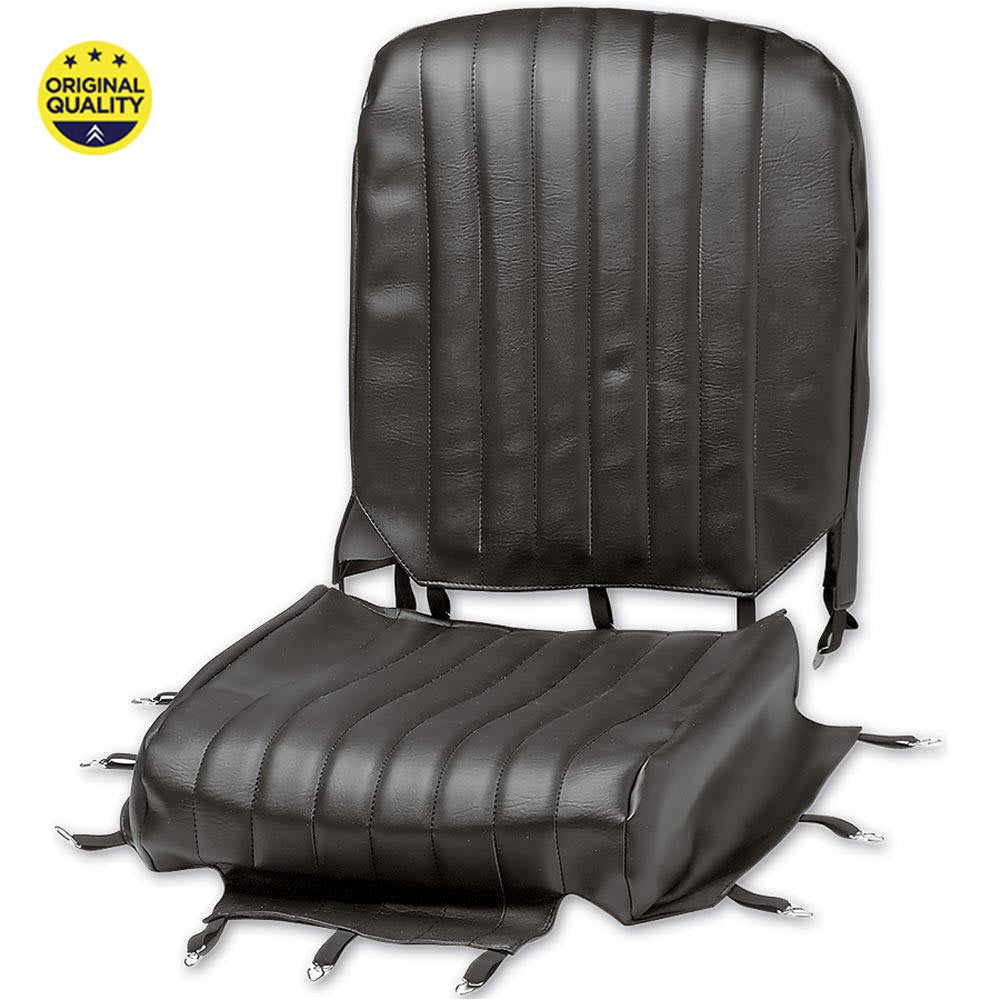 1300003 FRONT - Mehari Seat Cover - Black x1